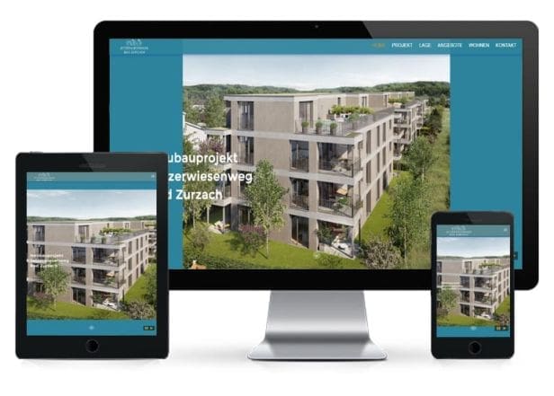 Immobilien Webdesign für die Vermarktung